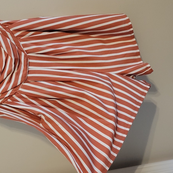 Halter top, anchors up striped shorts romper - Picture 2 of 4